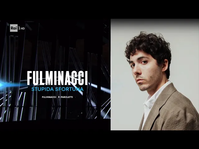 Sanremo 2026 - Fulminacci canta Stupida sfortuna
