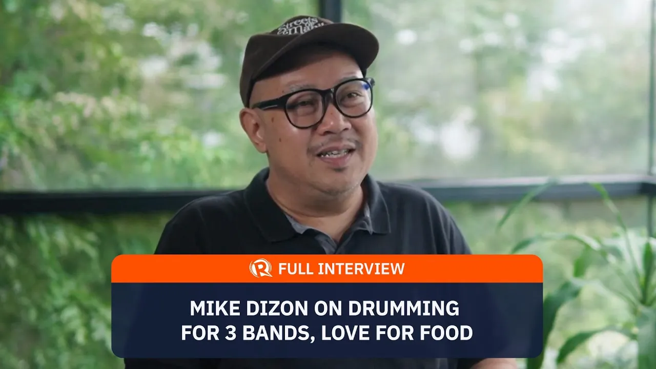 FULL INTERVIEW: Mike Dizon on drumming for 3 bands, love for food: video thumbnail