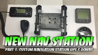 Designing and Building a new Nav Station for a 1965 Alberg 30 Sailboat