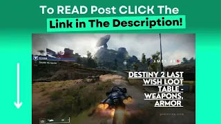 Destiny 2 Last Wish Loot Table - Weapons Armor How to Get Them