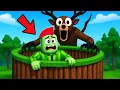Download Lagu Job Bouwt Camouflage Basis In 99 Nachten In Het Bos... In Roblox!