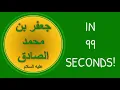 Imam Jafar As-Sadiq   |   Life in 99 seconds   |   & QUIZ   |   TEAC786   |
