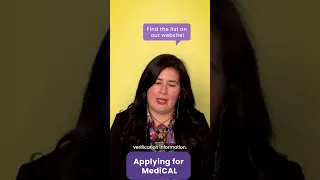 Applying for MediCAL