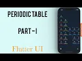 Periodic Table App - Periodic Table Screen