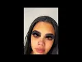 So funny long eyelashes