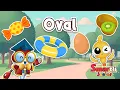 Oval Fun Songs about Shapes Fun Kids Songs Smartli Junior for Kids