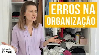 ERROS NA ORGANIZAÇÃO | FLÁVIA FERRARI