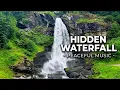 Tranquil Hidden Waterfall Peaceful Music Steinsdalsfossen