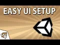 Simple UI Setup Unity Tutorial for Beginners
