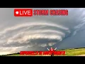 SUPERCELLS IN THE BADLANDS SOUTH DAKOTA LIVE STORM CHASER