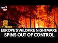 Download Lagu Deadly Wildfires Ravage Spain and Portugal: Villages Evacuate, Firefighter Injured | 4K | N18G