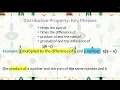 Translating Algebraic Expressions Distributive Property Full
