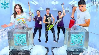 أول شخص يكسر الثلج يربح 10 000 