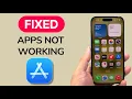 How To Fix Apps Not Working After iPhone Update