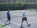 Marat Safin practicing @ Indian Wells 3/14