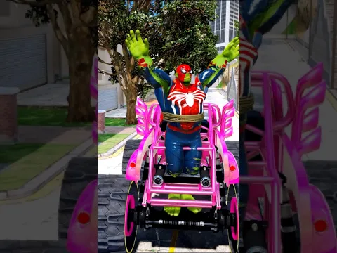 Spiderman fooled Hulk brother #shorts