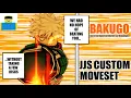 BAKUGO THE EXPLOSION QUIRK USER JJS SKILL BUILDER