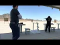 Shooting a AR15 MP5 at the Gun Range