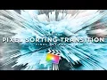 FREE Cole Bennet Pixel Sorting Transition Final Cut Pro X