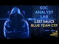 CyberDefenders SOC Analyst Lab - l337 S4uc3 PCAP Memory