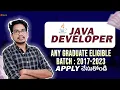 Java Developer Job Role Java Jobs Java Internships Java Developer Hiring