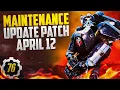Fallout 76 Server Down Maintenance Patch Released on April 12