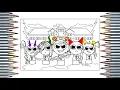 Incredibox SPRUNKI Phase 5 Coloring Pages How to Draw SPRUNKI Phase 8 How to Color All NEW SPRUNKI
