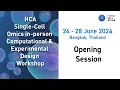 Download Lagu 2024 HCA Single-Cell Omics in-person Computational \u0026 Experimental Design Workshop, Bangkok Opening
