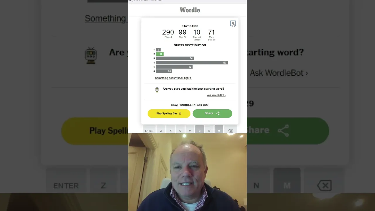 Wordle in a Minute - 7th December 2022