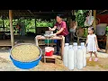 Download Lagu I make delicious soy milk to sell - Build a farm - Joy with my daughter