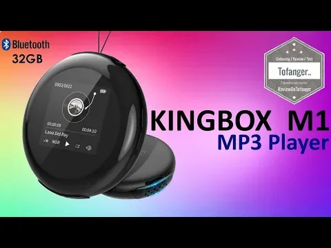 Download MP3 Kingbox M1 - Timoom - MP3-Player - 32 GB - Bluetooth - RUIZU M1 - Unboxing