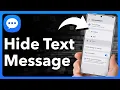 How To Hide Messages On Android