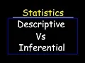 Descriptive Statistics vs Inferential Statistics