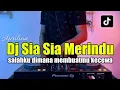 Download Lagu DJ SIA SIA MERINDU - SALAHKU DIMANA MEMBUATMU KECEWA TIKTOK FULL BASS 2023