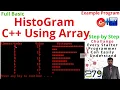 histogram in c using array step by step in
