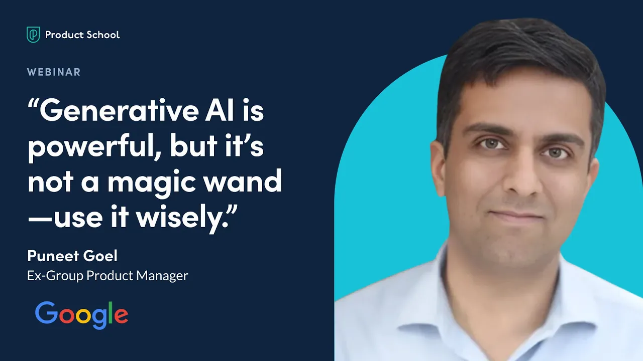 Generative AI Basics for B2B PMs | former Google Group PM - YouTube thumbnail