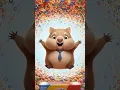 Lagu BABY Wombat's CRACKLY CEREAL CLOUD! 🤩 #cartoon #cuteanimals #kidsvideo