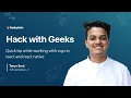 SVGs in React React Native Tarun Soni Hack With Geeks Episode - 1 GeekyAnts