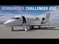 Flying Aboard the Bombardier Challenger 650 Business Jet - AINtv