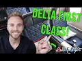 Is Delta s Domestic First Class WORTH IT Airbus A220-100 SAT-SLC