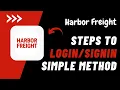 How to Login Harbor Freight Credit Card Sign in Harbor Freight Credit Card Harbor Freight Login