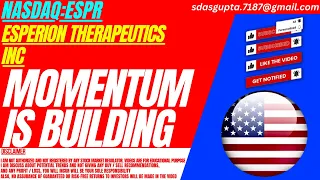 MOMENTUM IS BUILDING ESPR STOCK ANALYSIS ESPERION THERAPEUTICS INC STOCK