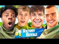Download Lagu iShowSpeed, Clix, Mongraal \u0026 MrSavage Play OG Fortnite 2