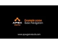 Apex Path Example scene Basic Navigation