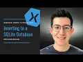 Inserting to a SQLite Database - Xamarin Forms Tutorial