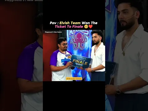 Elvish Yadav Vs Playground Finalist Team #elvishyadav #munawarfaruqui #fukrainsaan #biggboss #shorts