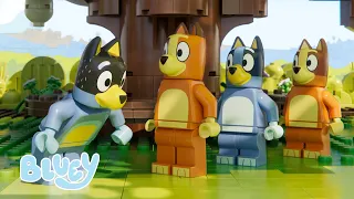 Course d'obstacles 🏁 | LEGO Bluey Shorts  💙 | Bluey Français Chaîne Officielle