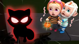 Oh No! Monster is Hiding in the Tree😱👻| Playground Song | Rosoo Nursery Rhymes & Kids Songs