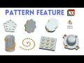 Pattern Feature How to use Pattern Feature command in NX NX 1980