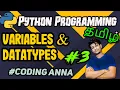 Variables and DataTypes in Python Free Python Tutorials Coding Anna